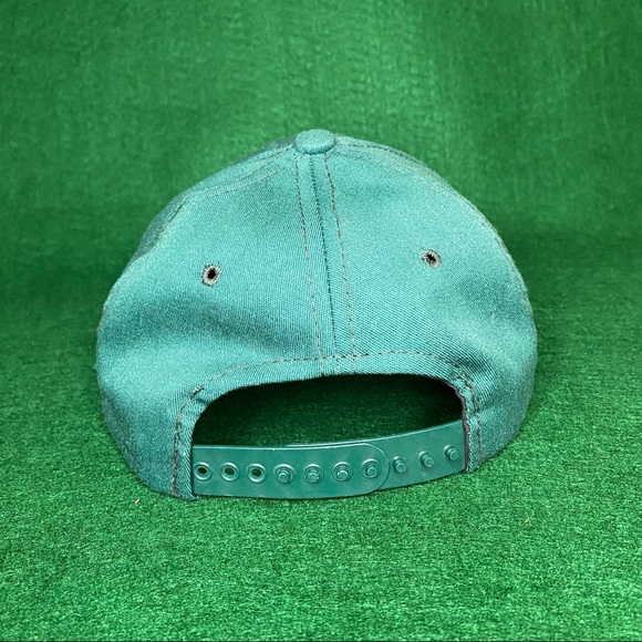 Vintage NCAA 1995 Final Four Seattle March Madness Green Snapback Hat One Size - Picture 4 of 11